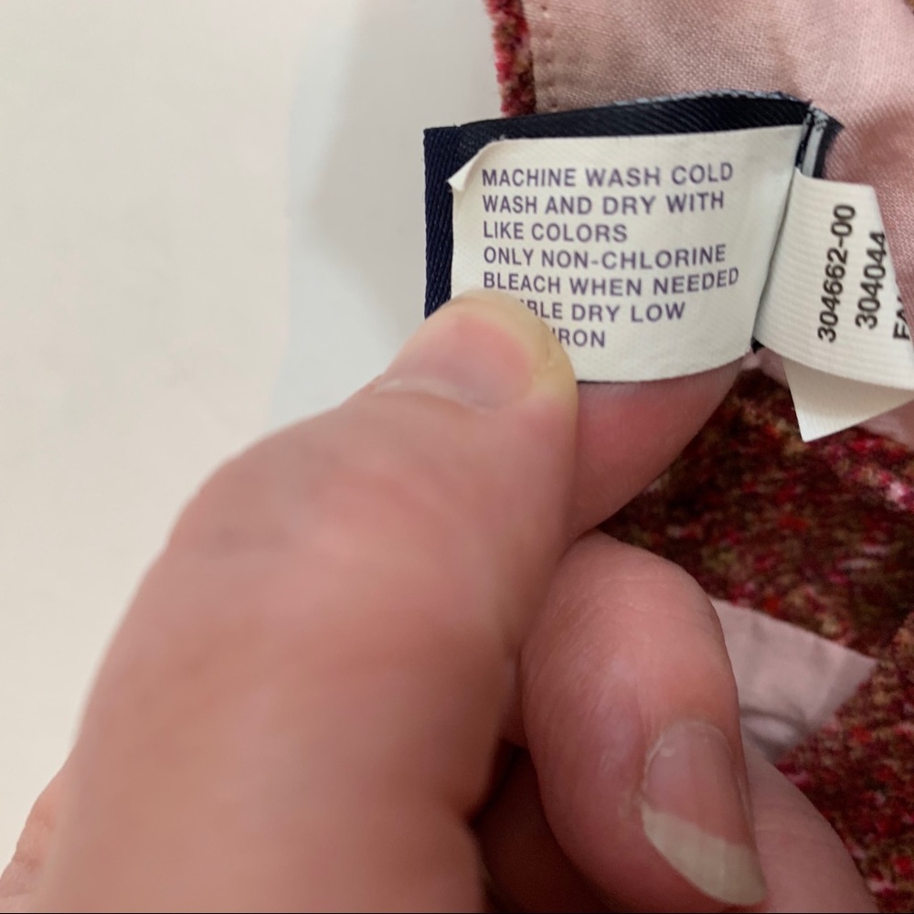 Gap Cotton Tweed Drop Waist Dress - Picture 6 of 6